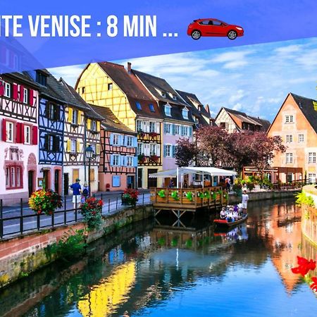 Le Red St Leon : Lit Queen Size * Wifi * Ideal Couple Colmar Dış mekan fotoğraf
