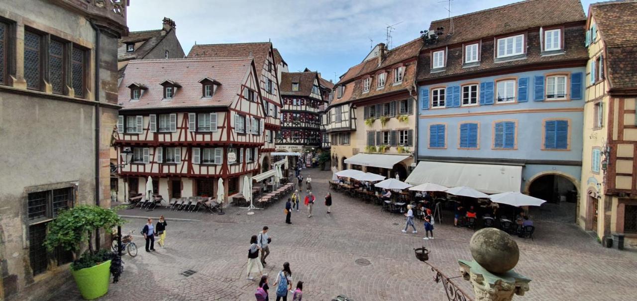Le Red St Leon : Lit Queen Size * Wifi * Ideal Couple Colmar Dış mekan fotoğraf