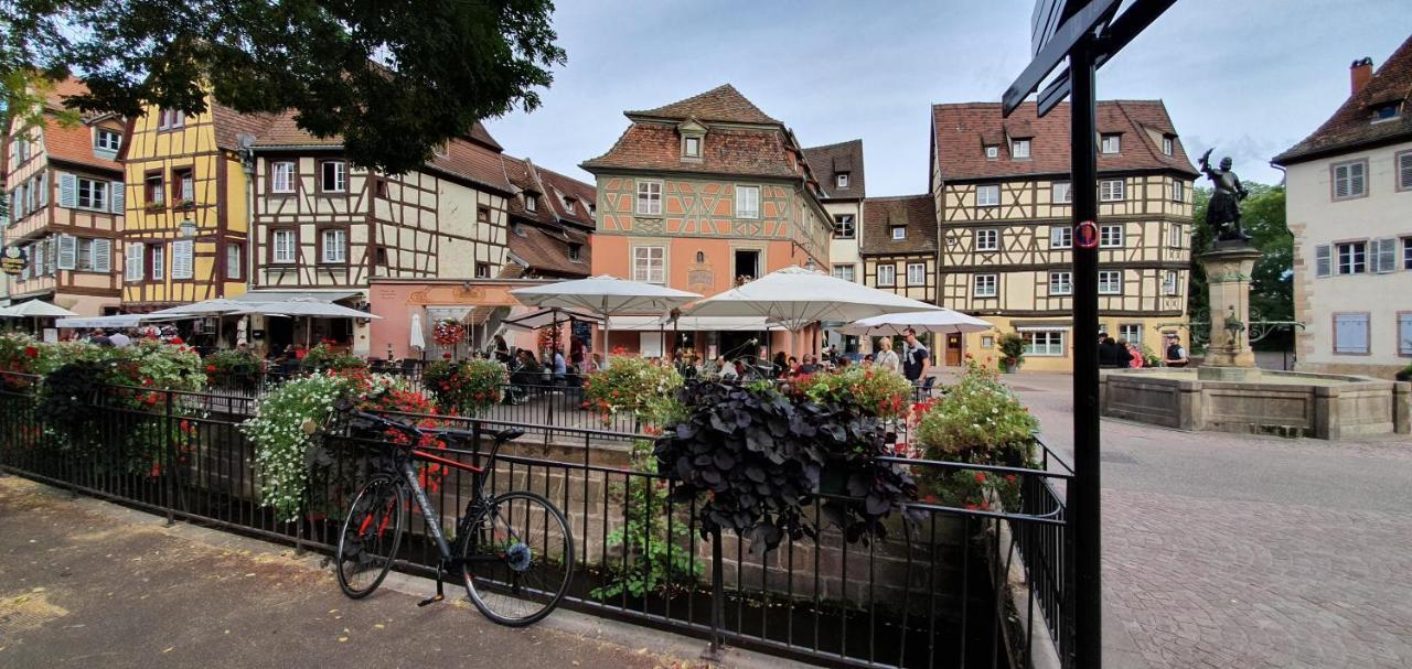 Le Red St Leon : Lit Queen Size * Wifi * Ideal Couple Colmar Dış mekan fotoğraf